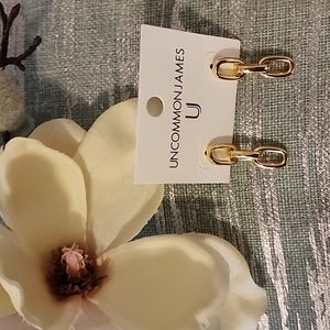 Uncommon James Gold-Tone Chain Earrings